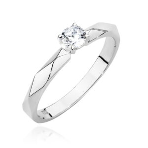 Pierścionek W484 Diament 0