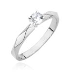 Pierścionek W484 Diament 0