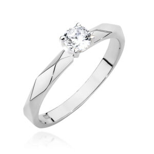 Pierścionek W484 Diament 0