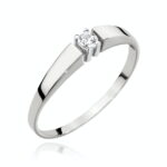Pierścionek W524 Diament 0