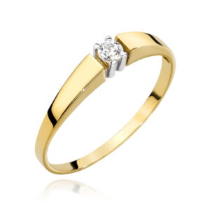 Pierścionek W524 Diament 0
