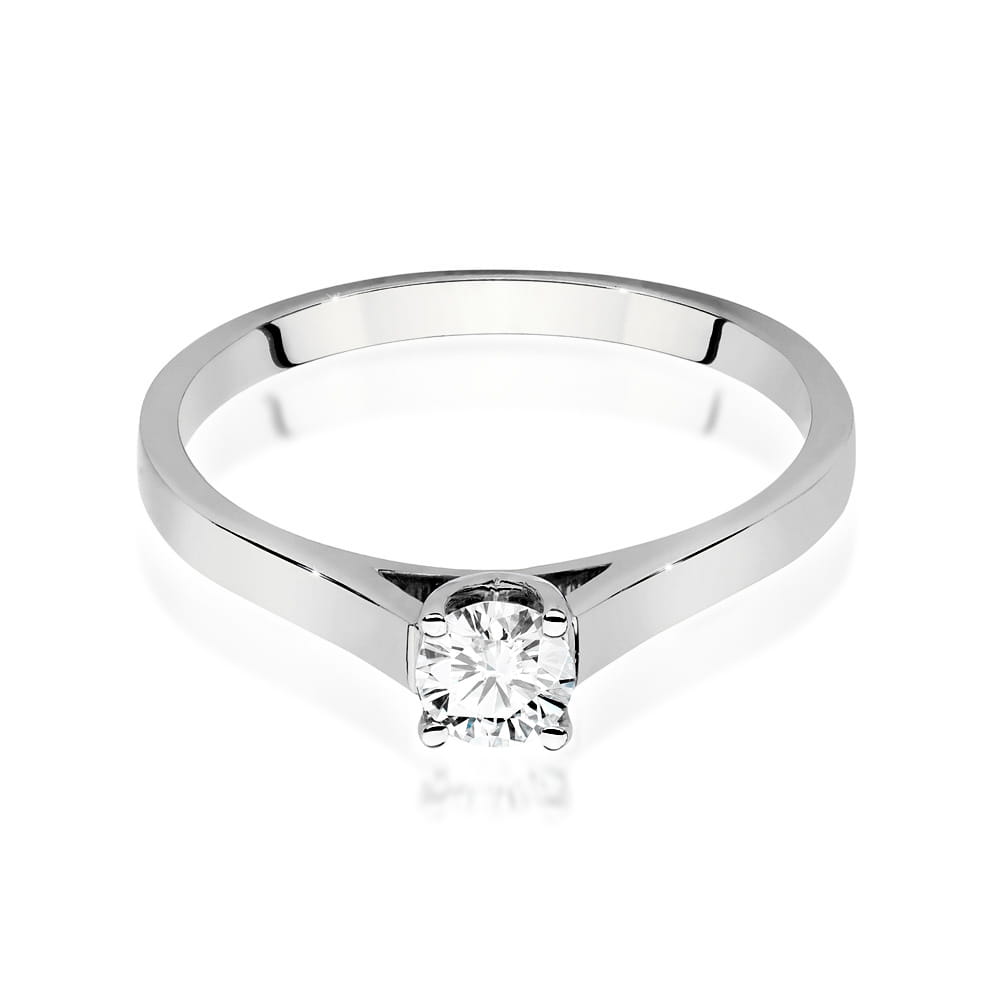 Pierścionek Diament 0,40ct białe złoto 2 40ct białe złoto Jubiler Kraków BigDIAMOND