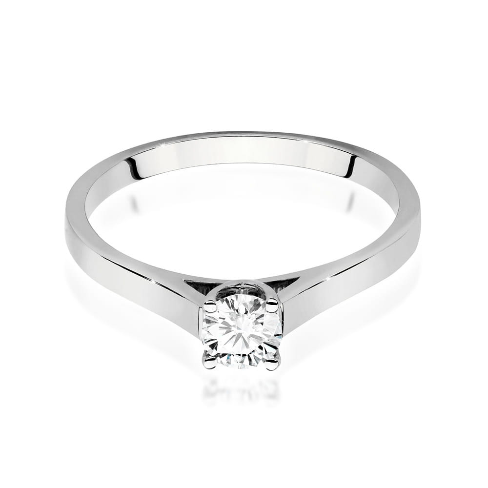 Pierścionek Diament 0,50ct białe złoto 2 50ct białe złoto Jubiler Kraków BigDIAMOND