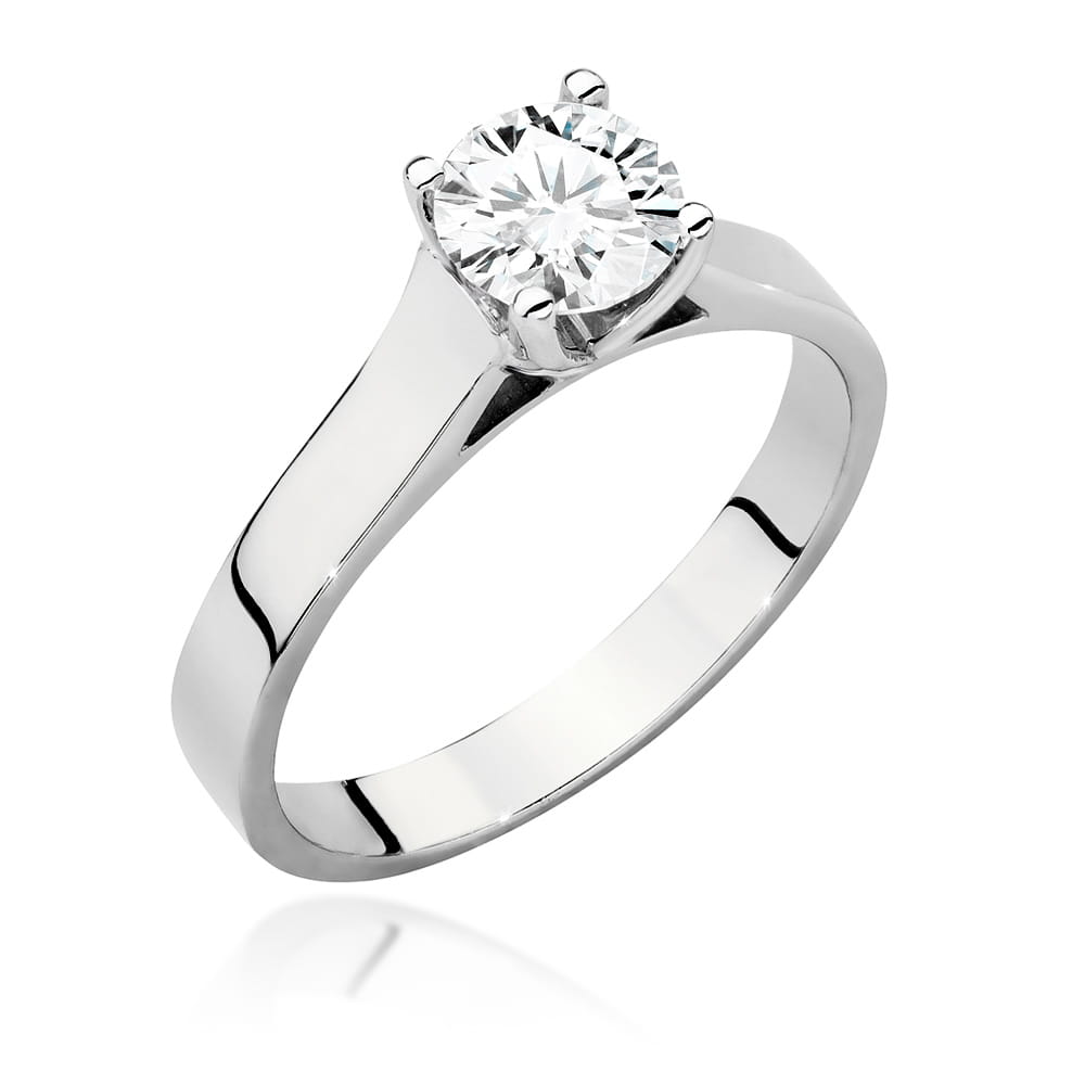 Pierścionek Diament 0,70ct białe złoto 1 Pierścionek W526 Diament 0