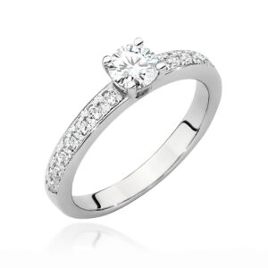 Pierścionek W534 Diament 0