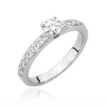 Pierścionek W534 Diament 0