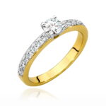Pierścionek W534 Diament 0