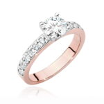 Pierścionek W534 Diament 0