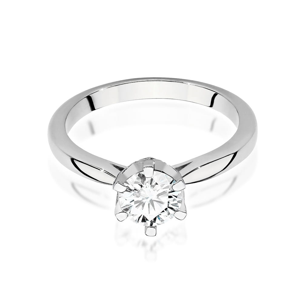 Pierścionek Diament 0,70ct białe złoto 2 70ct białe złoto Jubiler Kraków BigDIAMOND