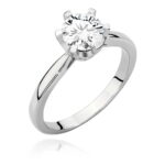 Pierścionek W539 Diament 1