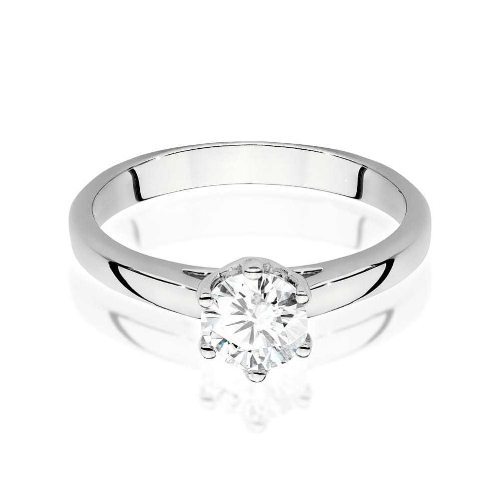 Pierścionek Diament 0,70ct białe złoto 2 70ct białe złoto Jubiler Kraków BigDIAMOND