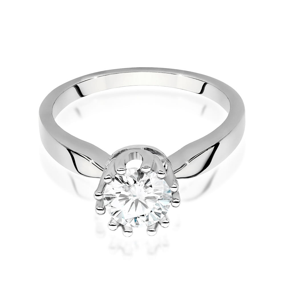Pierścionek Diament 0,70ct białe złoto 2 70ct białe złoto Jubiler Kraków BigDIAMOND