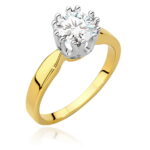 Pierścionek W541 Diament 1