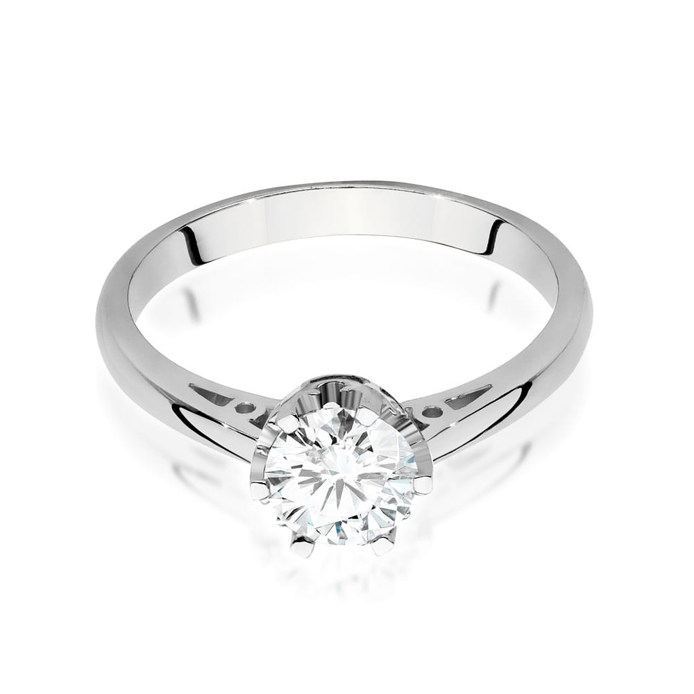 Pierścionek Diament 0,70ct białe złoto 2 70ct białe złoto Jubiler Kraków BigDIAMOND