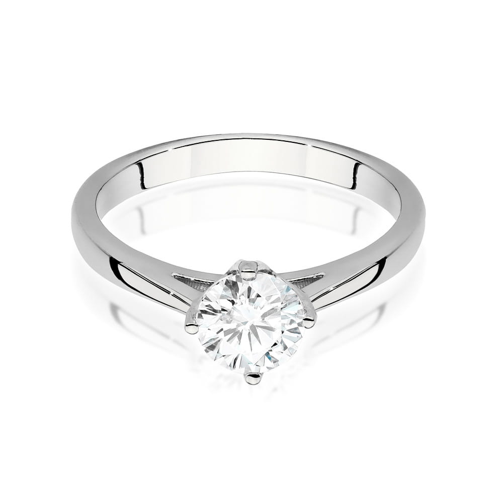 Pierścionek Diament 0,70ct białe złoto 2 70ct białe złoto Jubiler Kraków BigDIAMOND