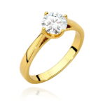 Pierścionek W543 Diament 1