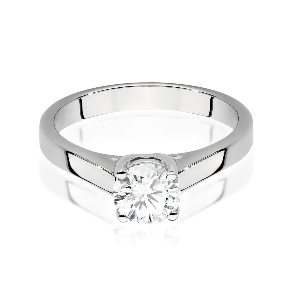Pierścionek Diament 0,70ct białe złoto 2 70ct białe złoto Jubiler Kraków BigDIAMOND