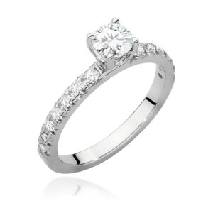 Pierścionek W546 Diament 0