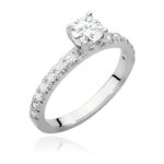Pierścionek W546 Diament 0