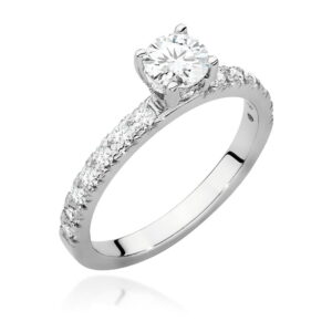 Pierścionek W546 Diament 0