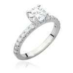 Pierścionek W546 Diament 0