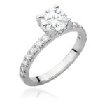 Pierścionek W546 Diament 1