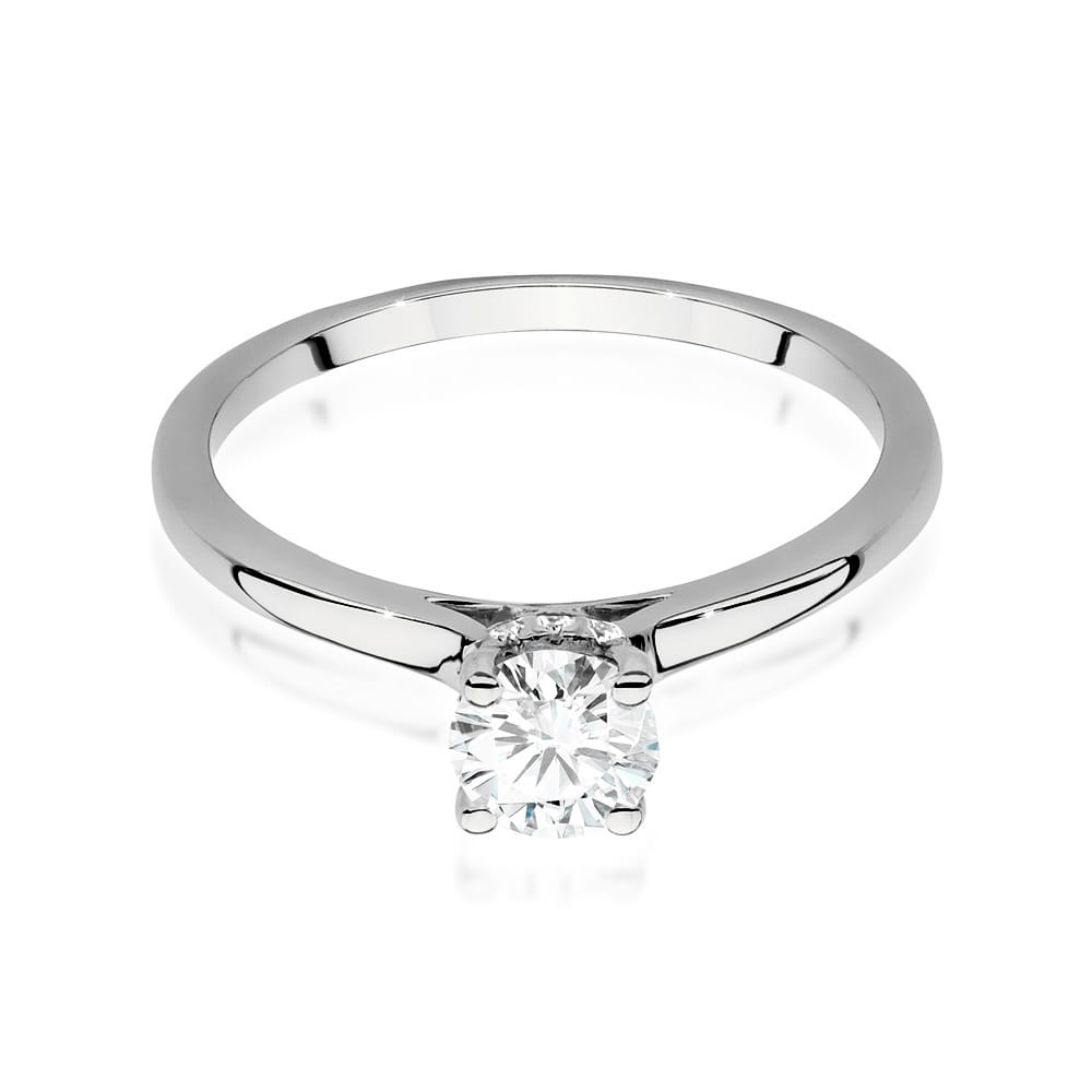 Pierścionek Diament 0,50ct białe złoto 2 50ct białe złoto Jubiler Kraków BigDIAMOND
