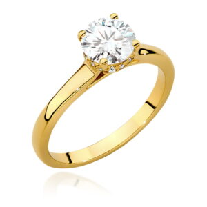 Pierścionek W547 Diament 1