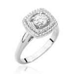 Pierścionek W548 Diament 0