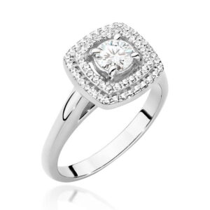 Pierścionek W548 Diament 0
