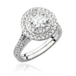 Pierścionek W549 Diament 0