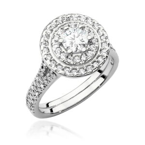 Pierścionek W549 Diament 0