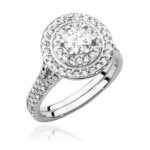 Pierścionek W549 Diament 0