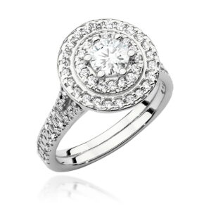 Pierścionek W549 Diament 0