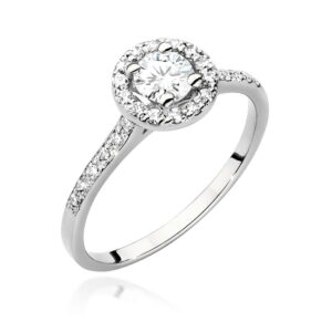 Pierścionek W551 Diament 0