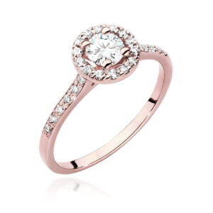 Pierścionek W551 Diament 0