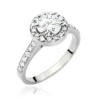 Pierścionek W551 Diament 0