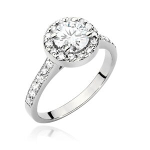 Pierścionek W551 Diament 0