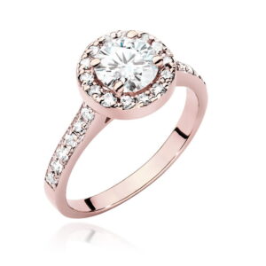 Pierścionek W551 Diament 0