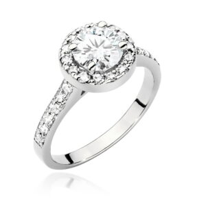Pierścionek W551 Diament 1