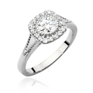Pierścionek W552 Diament 0