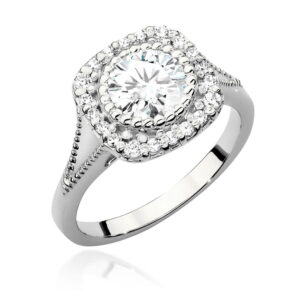 Pierścionek W552 Diament 0