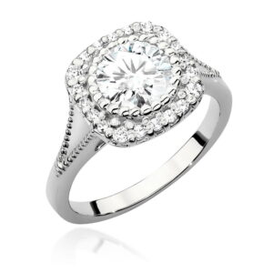 Pierścionek W552 Diament 1