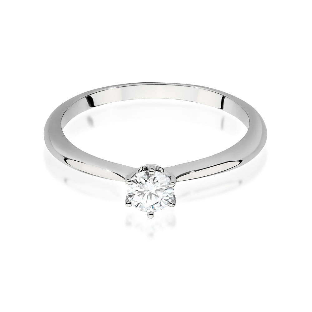 Pierścionek Diament 0,40ct białe złoto 2 40ct białe złoto Jubiler Kraków BigDIAMOND