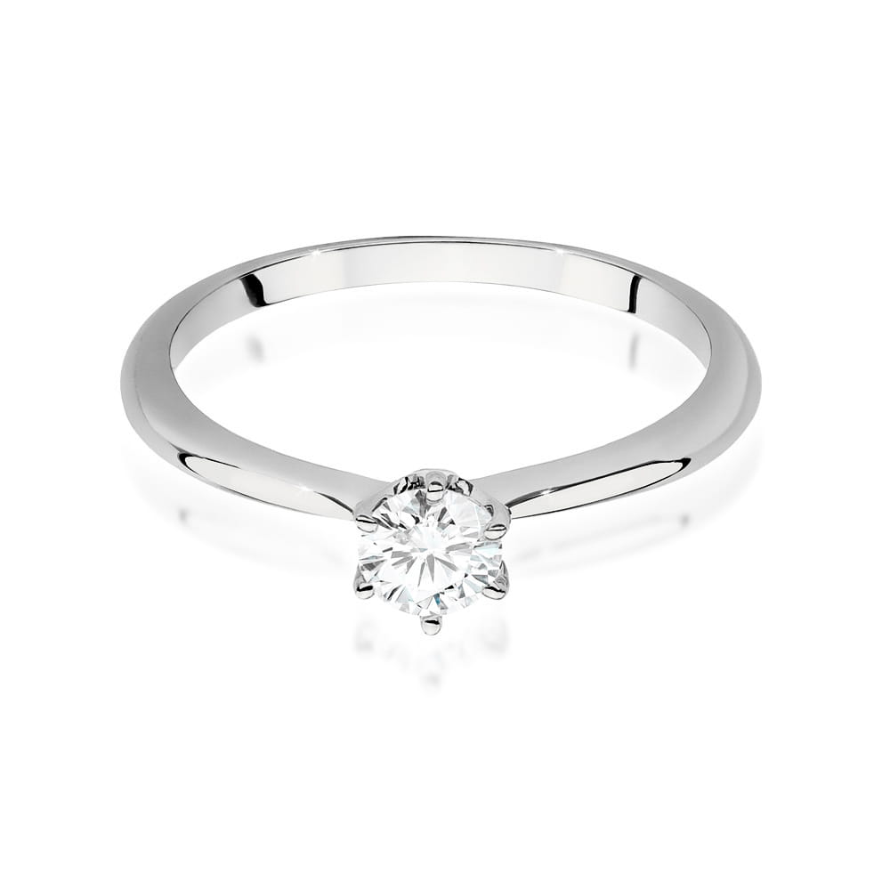 Pierścionek Diament 0,50ct białe złoto 2 50ct białe złoto Jubiler Kraków BigDIAMOND