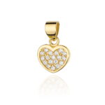 Zawieszka S020 z diamentami żółte złoto Jubiler Kraków BigDIAMOND