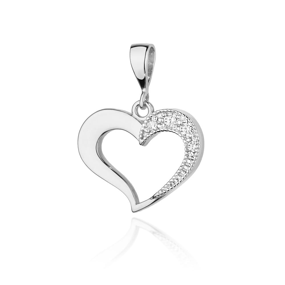 Zawieszka Diament 0,02ct białe złoto 1 Zawieszka S023 Diament 0