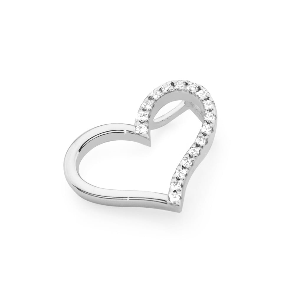 Zawieszka Diament białe złoto 2 Zawieszka Diament białe złoto - obrazek 2