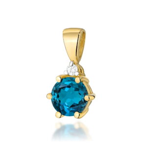 Zawieszka Z076 Topaz London Blue 0