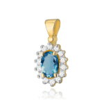 Zawieszka Z182 Topaz London Blue 0